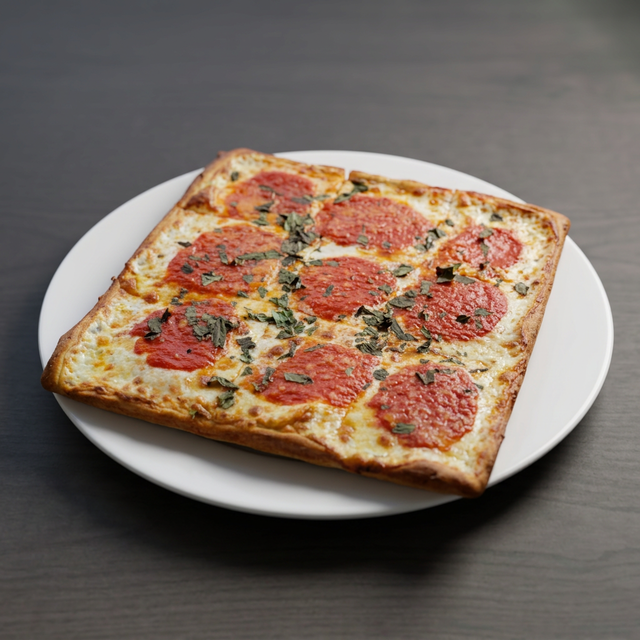 Grandma (Square Pan) Pizza.