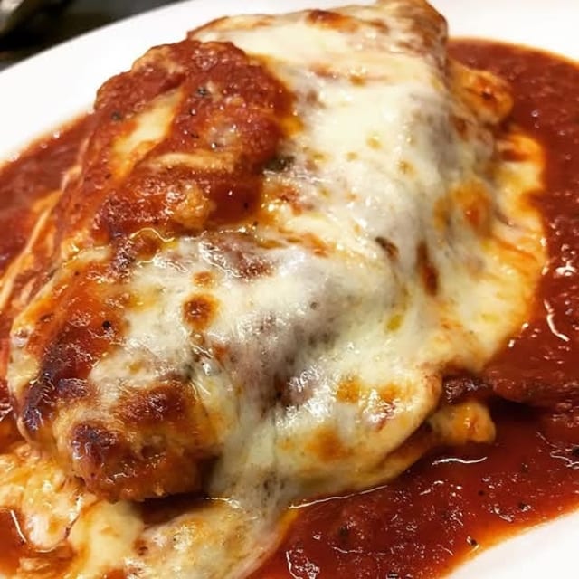 Chicken Parmigiana Sub.